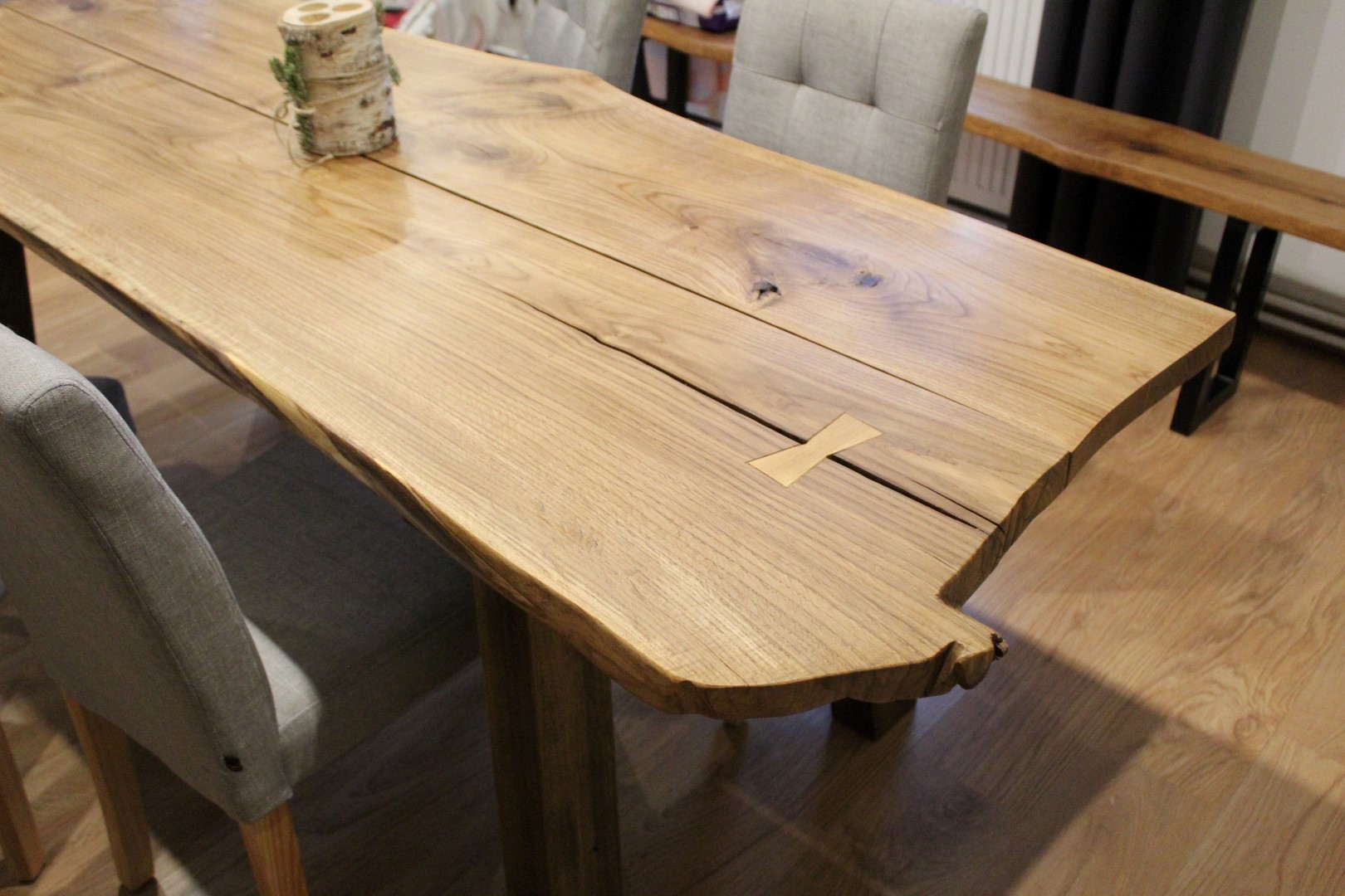 Stół z litego drewna dębowego #1