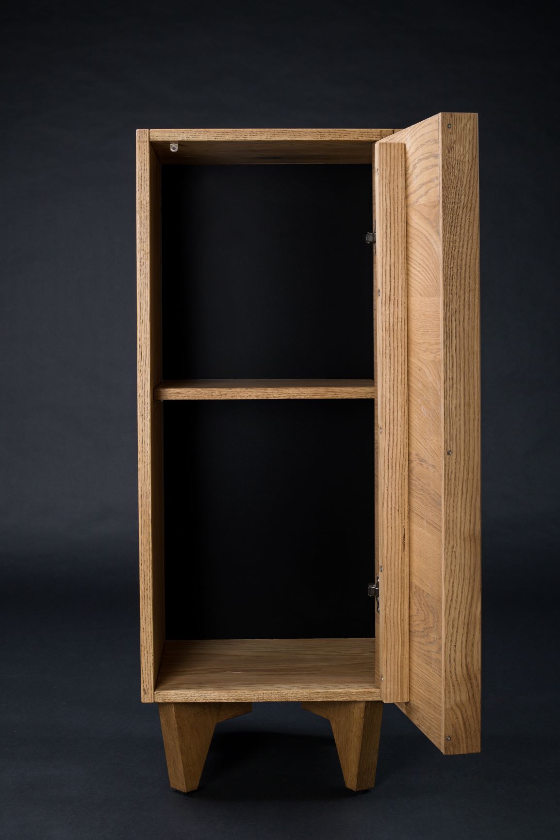 fronty i szafka komody K1 z litego drewna dębowego