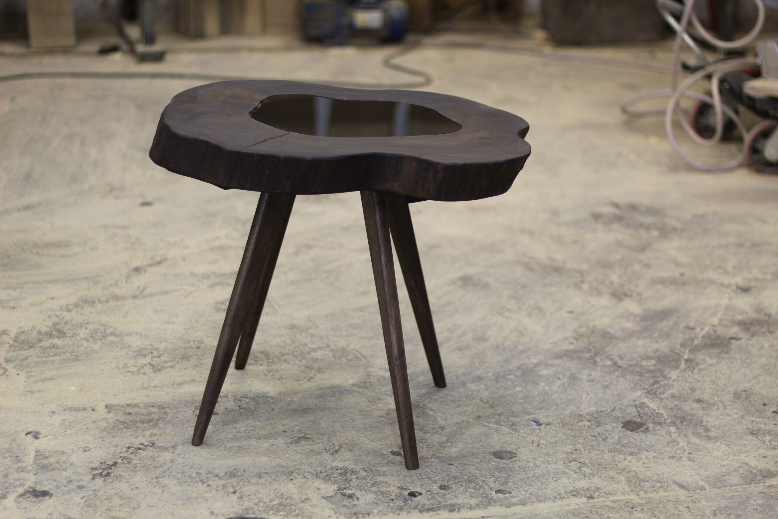 stolik kawowy okrągły