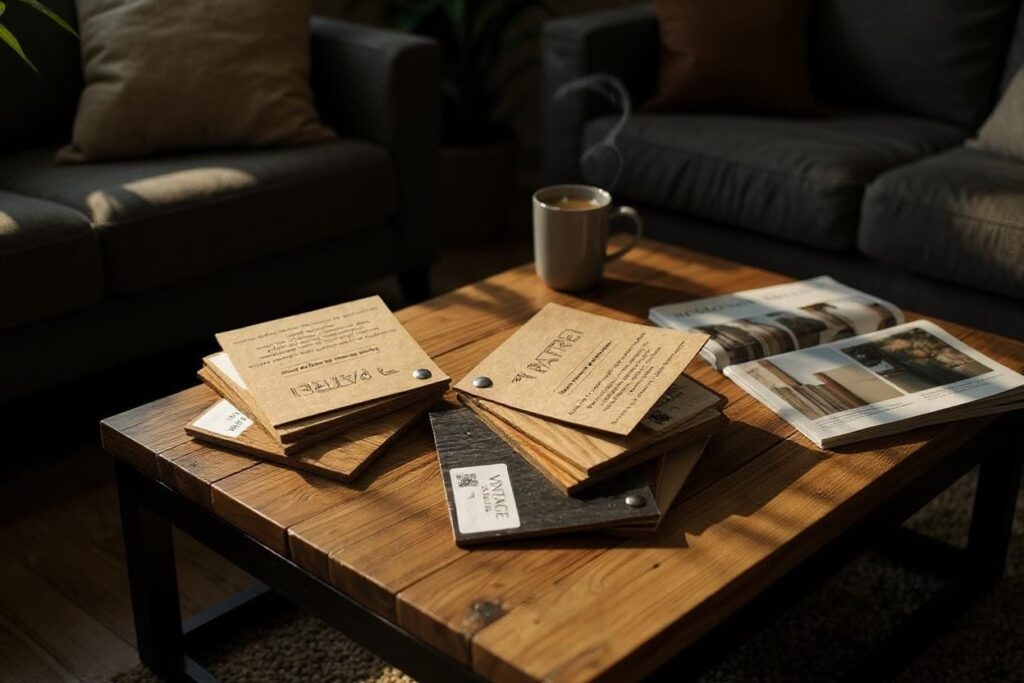 „Próbki drewna Patrei - zestaw sześciu wybarwień”