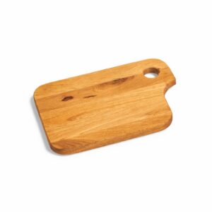 Mała deska z litego drewna dębowego – naturalna deska drewniana Patrei