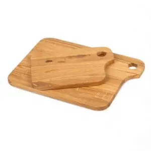 Zestaw dwóch desek z litego drewna